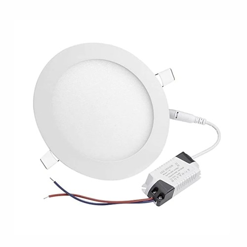 Downlight blanco empotrado 12 watios 4200K circula