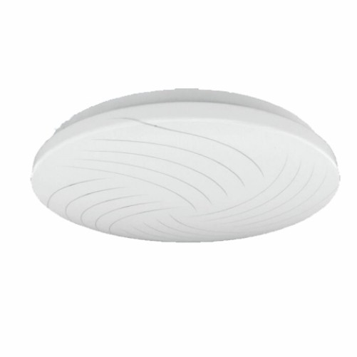 Plafón led 24 watios 6400K circular slim rayas